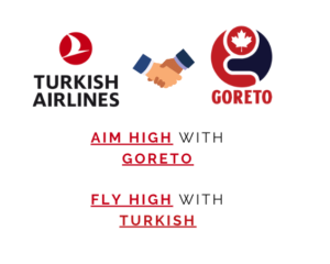 Goreto parterns with Turkish Airlines
