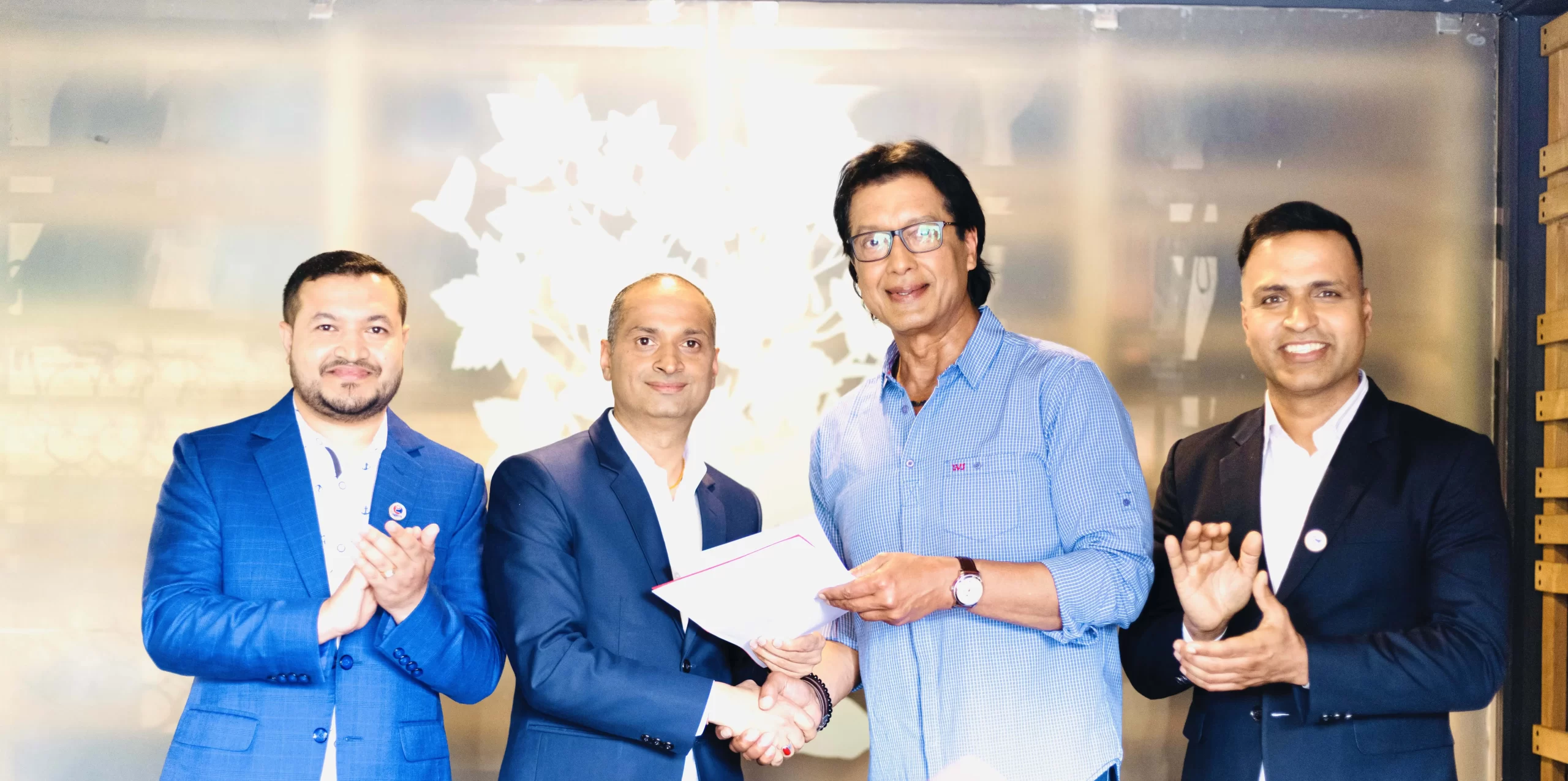Rajesh Hamal appointed as the brand ambassador of Goreto Consultancy