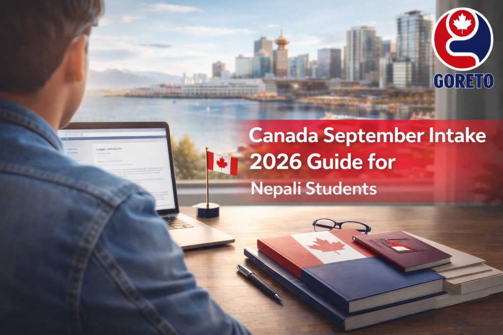Canada September Intake 2026 for Nepali Students: Complete Guide and Timeline