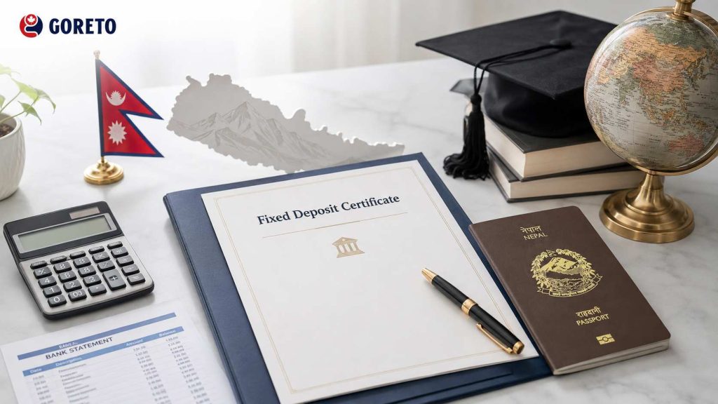 Fixed Deposit Certificate for Study Visa: Requirements, Documents and Format